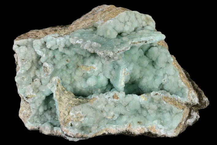 Powder Blue Hemimorphite Cluster - Mine, Arizona #118447